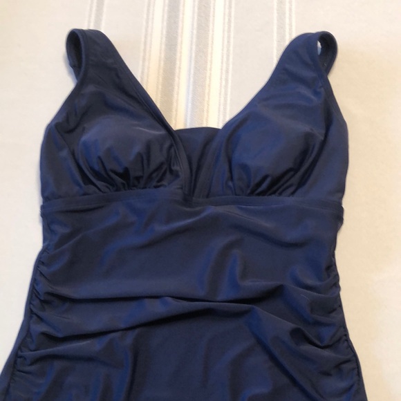 Kona Sol medium navy swimsuit - Picture 1 of 7
